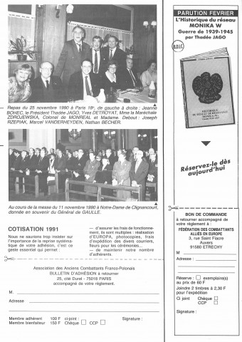 Europa (1991; n°33-35)  Sous-Titre : Périodique de la Fédération des Combattants Alliés de l'Europe