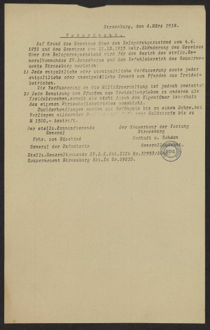 Verboten... Veräusserung...