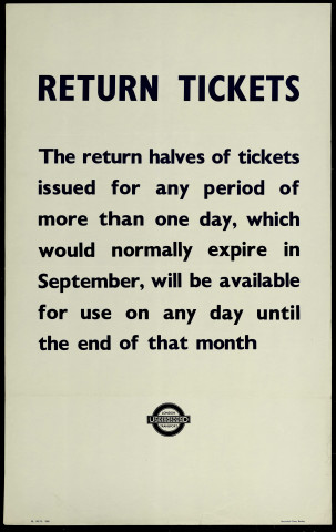 Return Tickets