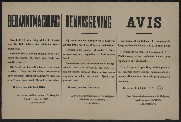 Urteil...amp; zum Tode verurteilt worden = Vonnis...amp; ter dood veroordeeld = Jugement...amp; condamné à mort