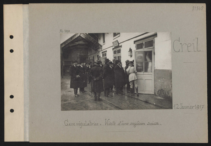 Creil. Gare régulatrice : visite d'une mission suisse