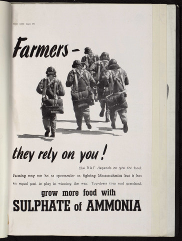 Farmers, they rely on you ! : grow more food with sulphate of ammonia