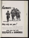 Farmers, they rely on you ! : grow more food with sulphate of ammonia