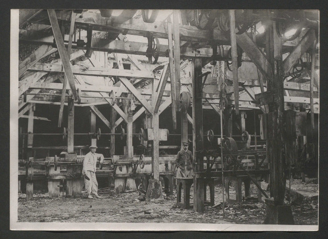 Fabrique de brosses au hameau d'Ollencourt