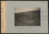 Ferme Les Chambrettes (ouest du Bois des Caurières). Près de la ferme. Fabrication de défenses accessoires dites "Boudins Ribart"