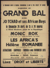 Grand bal avec Jo Tchad et ses Afirican boys…