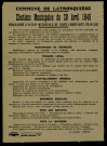 Elections Municipales du 29 Avril 1945 : programme d'action municipale du Parti Communiste Français