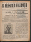 Décembre 1926 - La Fédération balkanique