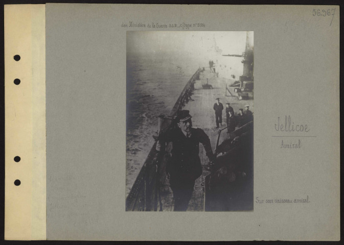 S.l. Jellicoe. Amiral sur son vaisseau amiral