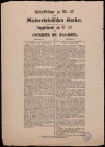 Extra-Beilage zu Nr. 53 des Niederreinischen Kurier : Reichstagsfitzung = Supplément au No 53 du Courrier du Bas-Rhin : Séance du Reichstag