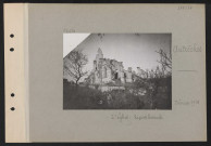 Autrêches. L'église : façade latérale
