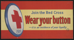 Join the Red Cross : wear your button