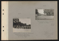 Offémont (parc de). QG de la 37e DI ; arrivée des premiers prisonniers capturés lors de l'enlèvement du Saillant de Quennevières, le 6 juin 1915