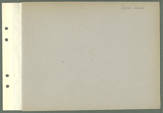 Intercalaire "Quais. Canaux"