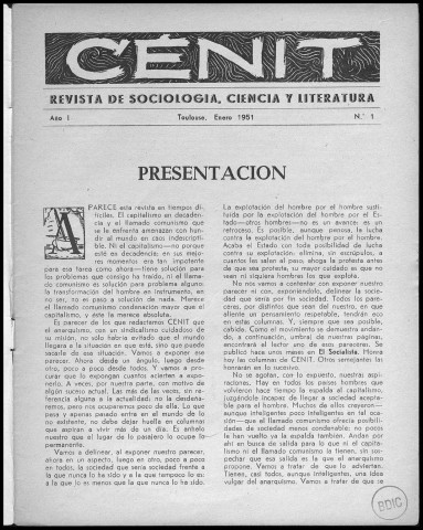 Cénit (1951 ; n° 1-12)