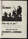 Farmers, they rely on you ! : grow more food with sulphate of ammonia