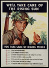 We'll take care of the rising sun : you take care of rising prices