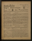 L'Echo de la Ligue patriotique des Françaises - Année 1920