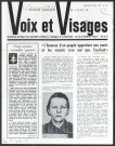 Voix et visages - Année 1972