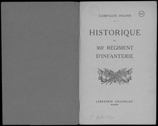 Historique du 360ème régiment d'infanterie
