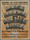 Hommes et femmes de courage et de clairvoyance politique au service de la France et de la République