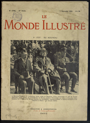 Le Monde illustré - Année 1933