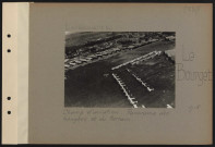 Le Bourget. Champ d'aviation. Panorama des hangars et du terrain