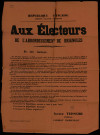 Arrondissement de Brignoles : Alfred Teisseire Candidat Indépendant