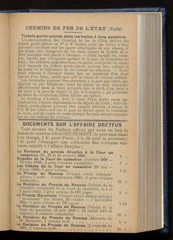 Novembre 1915 - Bulletin officiel de la Ligue des Droits de l'Homme