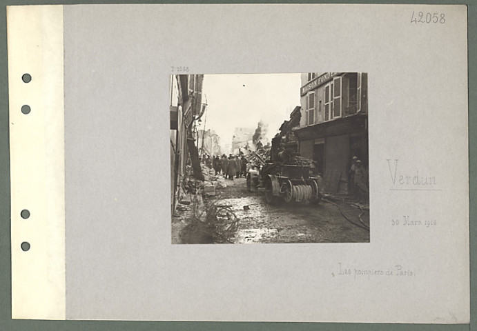 Verdun. Les pompiers de Paris