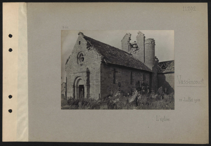 Vassincourt. L'église