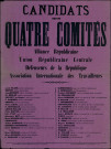 Candidats des Quatres Comités
