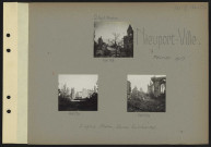 Nieuport-Ville. L'église Notre-Dame bombardée