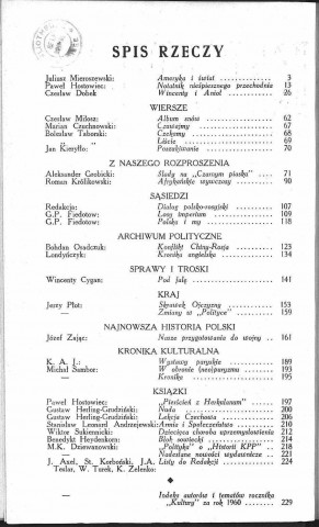 Kultura (1961, n°1(159) - n°12(170))  Sous-Titre : Szkice - Opowiadania - Sprawozdania  Autre titre : "La Culture". Revue mensuelle
