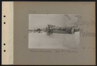 Issy-les-Moulineaux. Champ d'aviation. Type R II Caudron