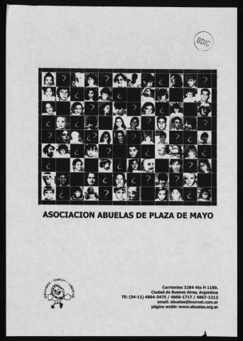 Brochures d'information. Sous-Titre : Fonds Argentine