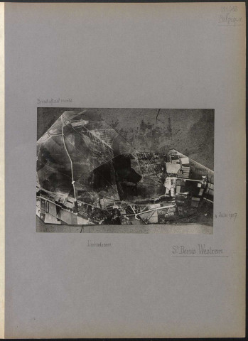 Saint-Denis Westrem (Belgique). L'aérodrôme