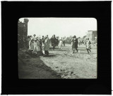 Le terrain de jeux dans les ruines