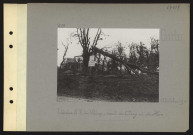 Curlu. Lisières sud-est du village ; route de Cléry et de Hem