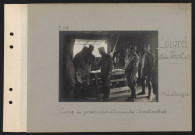 Coivrel (entre Tricot et). Camp de prisonniers allemands : la visite médicale