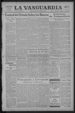 Mars 1934 - La Vanguardia