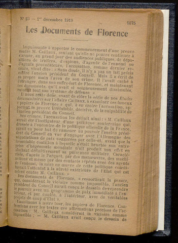 Décembre 1919 - Bulletin des Droits de l'Homme