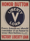 Honor button : victory liberty loan