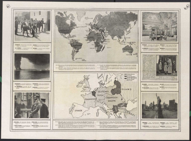 Propagande allemande multilingue