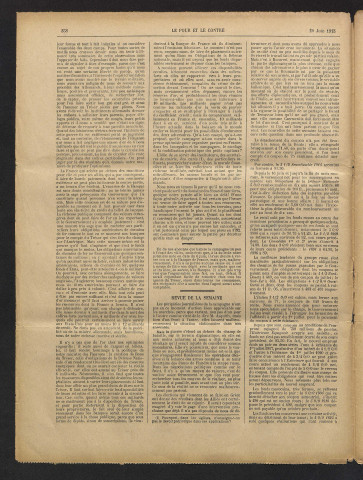 Le Pour et le Contre - Année 1915 - Numéros 25 à 47