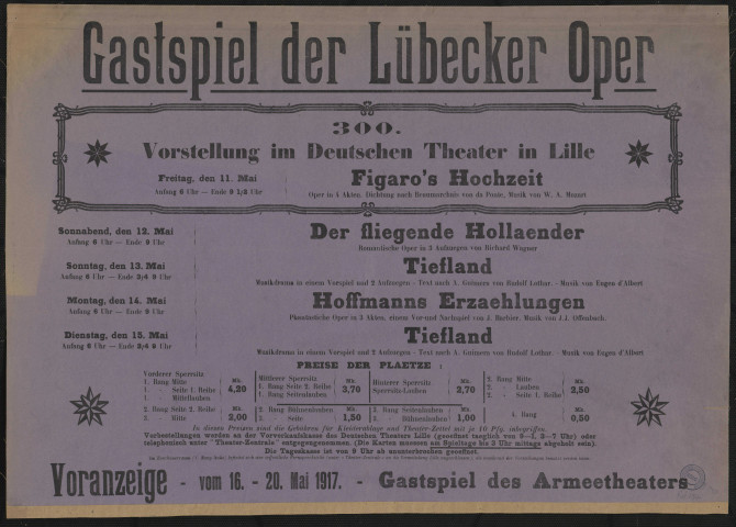 Gastspiel der Lübecker Oper