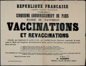 Vaccinations et revaccinations