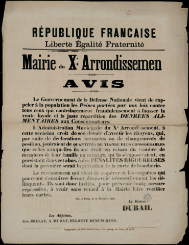 Peines portées… Contre tous ceux qui contribueraient… A fausser la vente loyale et la juste répartition des denrées alimentaires…