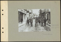 Soissons. Prisonniers allemands