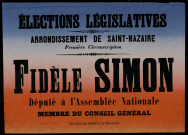 Arrondissement de St-Nazaire : Fidèle Simon